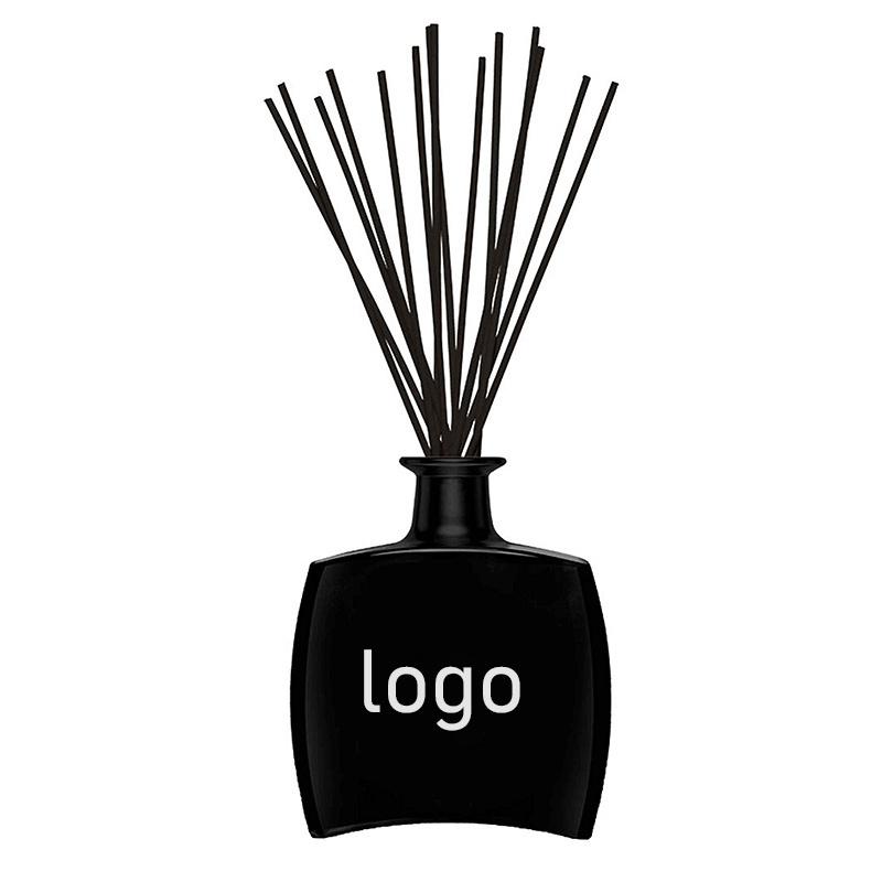 Empty Reed Diffuser Bottles Wholesale Reed Diffuser Glass Bottle Creative Luxury For Diffuser Black Matte 100 Ml