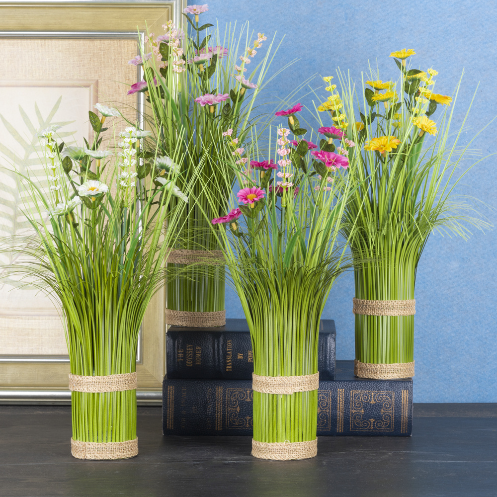 Factory customization New style OEM ODM cheap high quality artificial plant all fake onion grass artificial reed onion grass