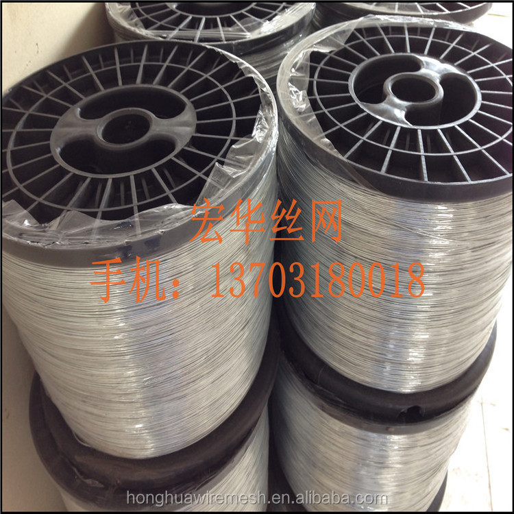 0.50mm 25 gauge galvanized spool wire, galvanized iron wire ,electro galvanized binding wire