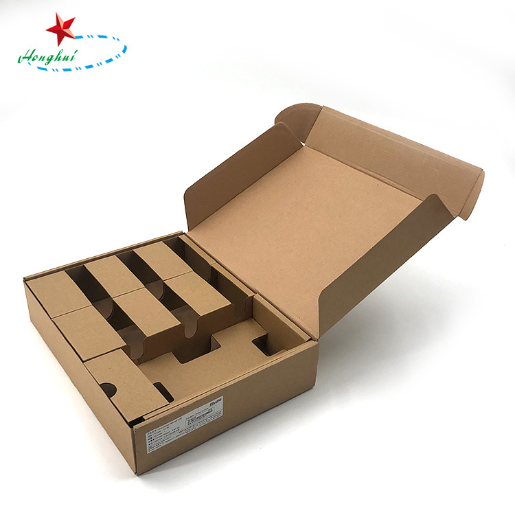 cardboard shipping boxes corrugated cartons yellow corrugated box with dividers