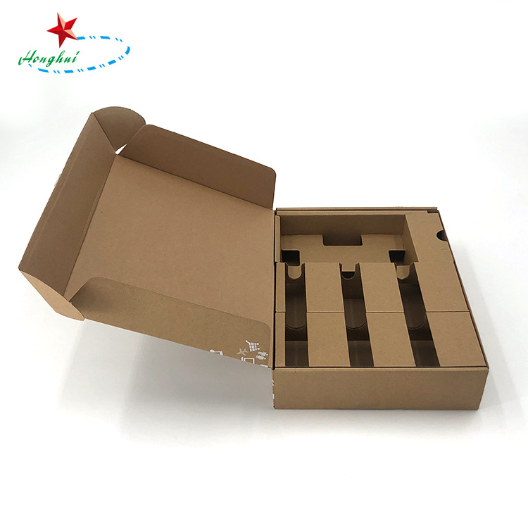 cardboard shipping boxes corrugated cartons yellow corrugated box with dividers