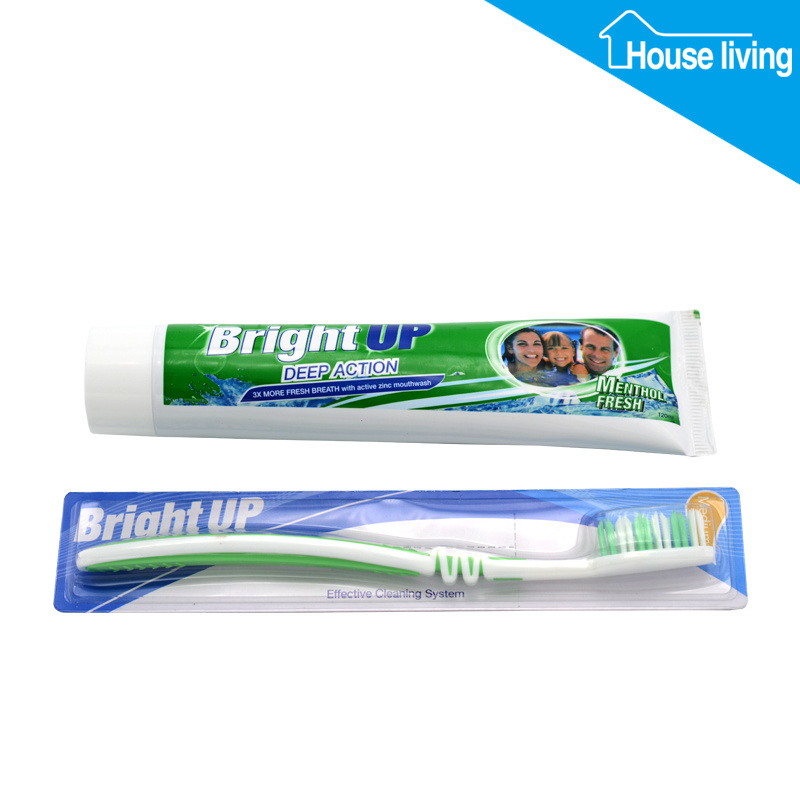 Free Samples deep action whitening fluoride free private label tooth paste with Arabic language