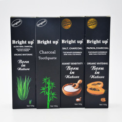 Wholesale organic OEM brand toothpaste low MOQ factory price toothpaste with high quality