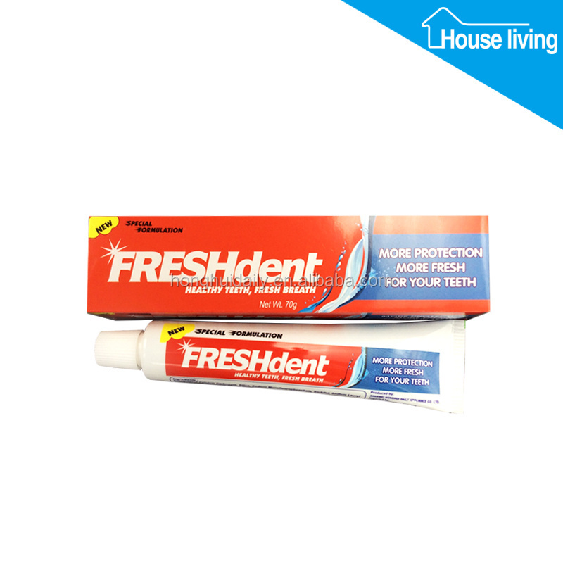 Freshdent fluoride whitening anti-cavity deep clean toothpaste