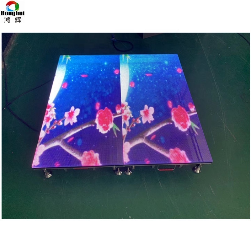 Outdoor Full Color High Refresh 3840hz Nation Star High Brightness Dance Floor  P3.91  LED  Display Screen