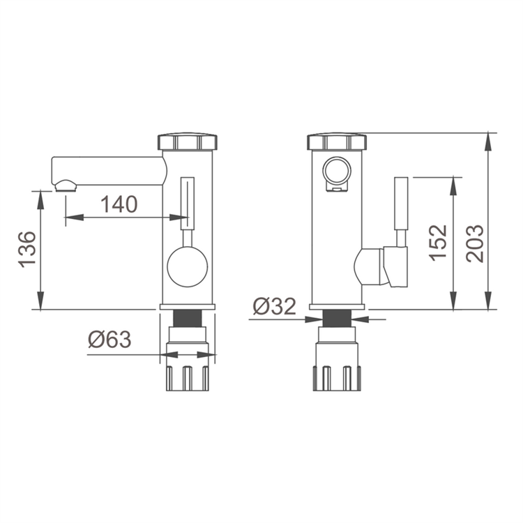 QING YUAN Bathroom Hot and Cold Water Taps Mixer Tap Stainless Steel Water Filter Water Purifier Basin Faucet