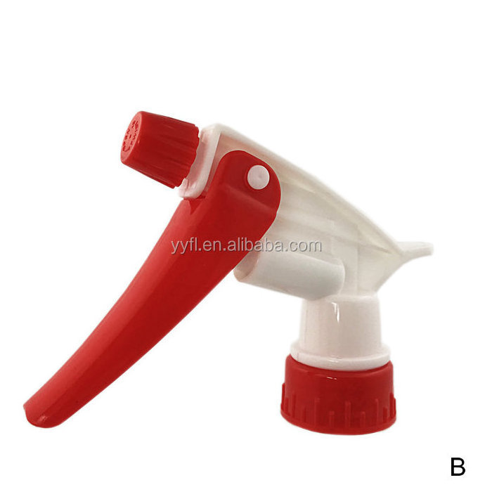 High Quality Chromatic 28/400 28/410 long handle garden trigger sprayer dispenser spray nozzle for soda bottles