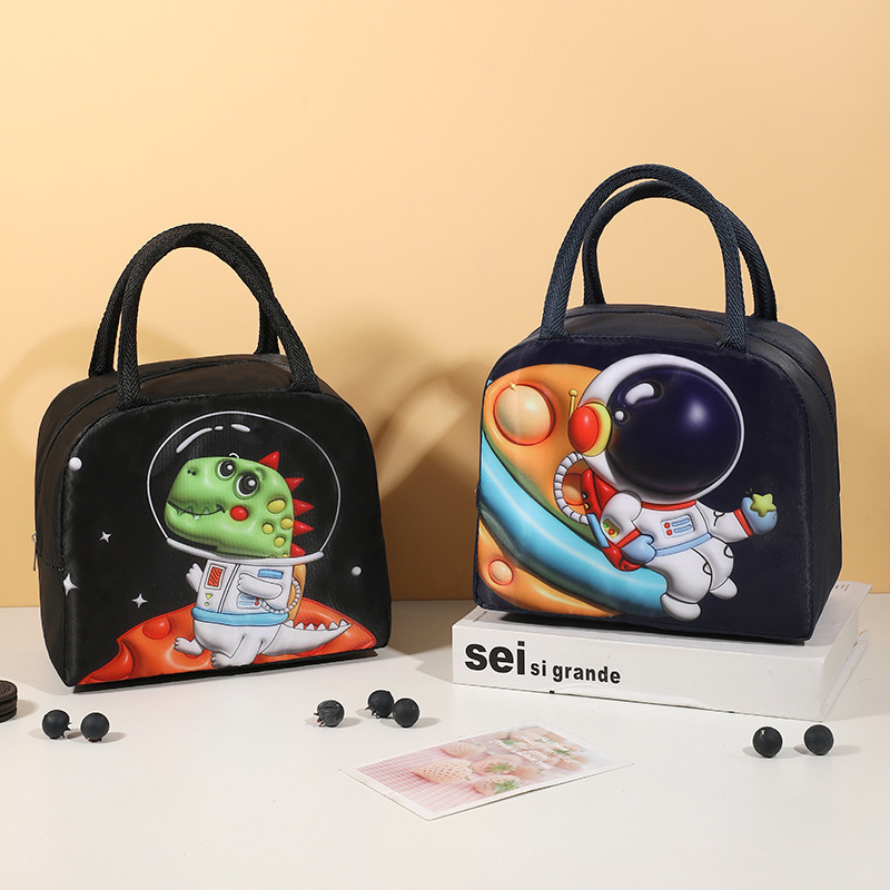 2023 new arrivals 3D cartoon cute lunch bag insulated soft bag cooler small picnic lunch box for kids