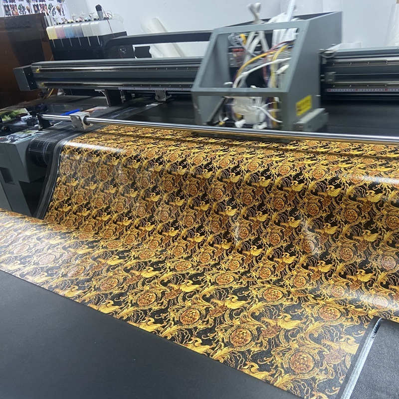 Hot Sale 1.8m 3.2m Wide Leather Printer Hongjet Latex Printing Machine Special for Printing Leather