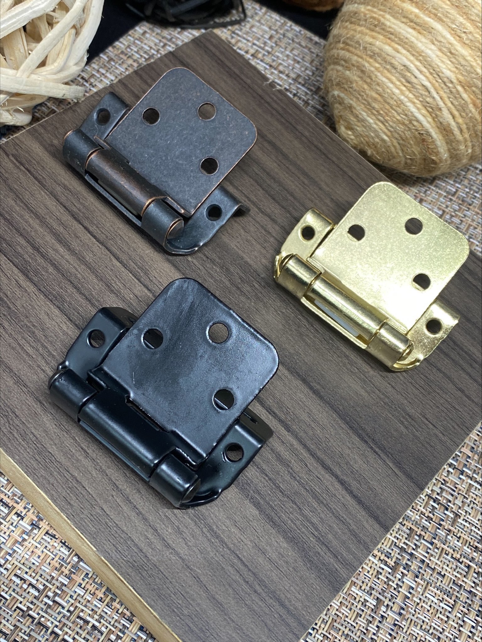 Kitchen Cabinet Steel insert Hinges For Hardware