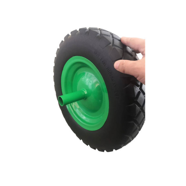 3.50-8 PU Foam Tire and Wheel All Purpose Utility Tire on Wheel for Hand Truck Sprayers Garden carts