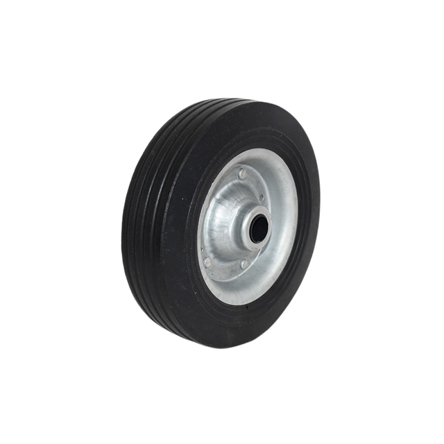 200*50 Rubber powder solid tire for unicycle toy car Aluminum die casting wheel