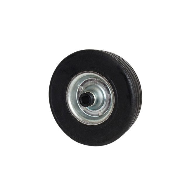 220 * 64 mm Factory wholesale Minivan Wheel Rubber Powder Wheel Trolley Tire Garden Folding Wheels