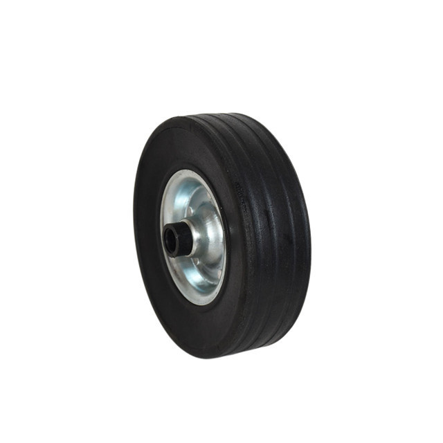 220 * 64 mm Factory wholesale Minivan Wheel Rubber Powder Wheel Trolley Tire Garden Folding Wheels