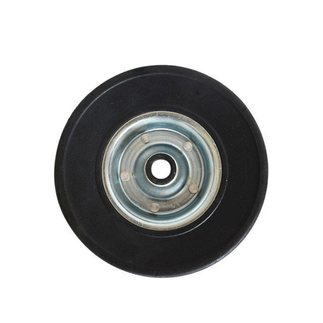 220 * 64 mm Factory wholesale Minivan Wheel Rubber Powder Wheel Trolley Tire Garden Folding Wheels