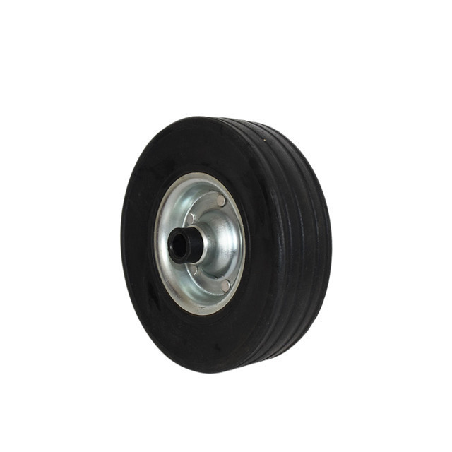 220 * 64 mm Factory wholesale Minivan Wheel Rubber Powder Wheel Trolley Tire Garden Folding Wheels