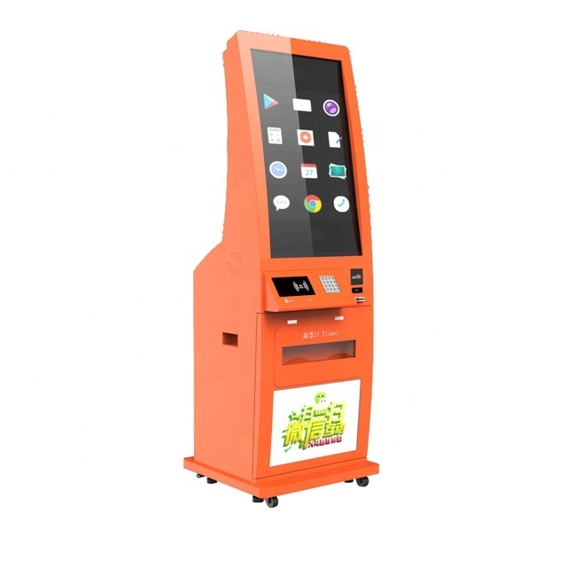 Self-service multi-functional cash payment passport ID photo booth/photo printing booth