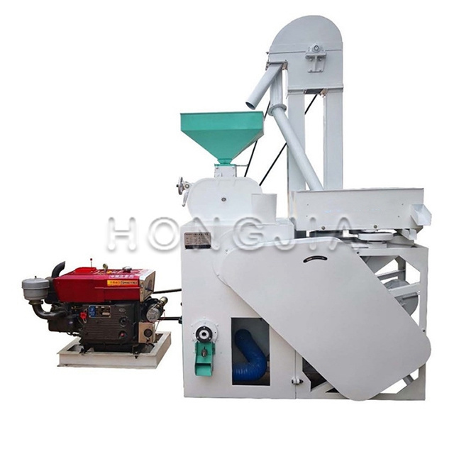 Diesel power rice mill machine,rice mill price,rice milling machinery