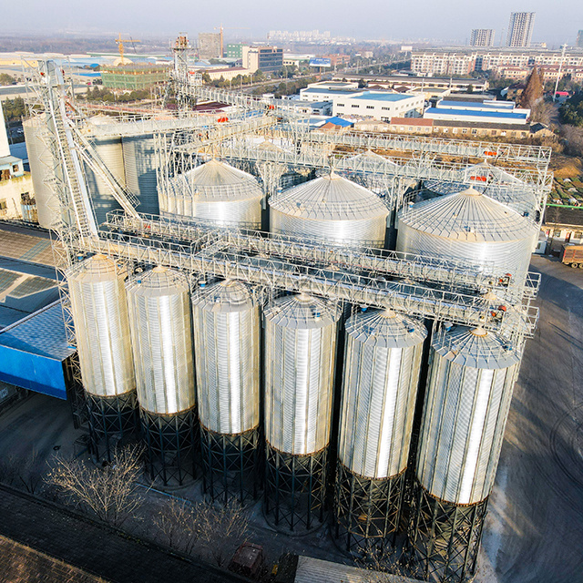 Storage Silo Hot Galvanized Steel Small Silos for Sale Storage Silo Manufacturer