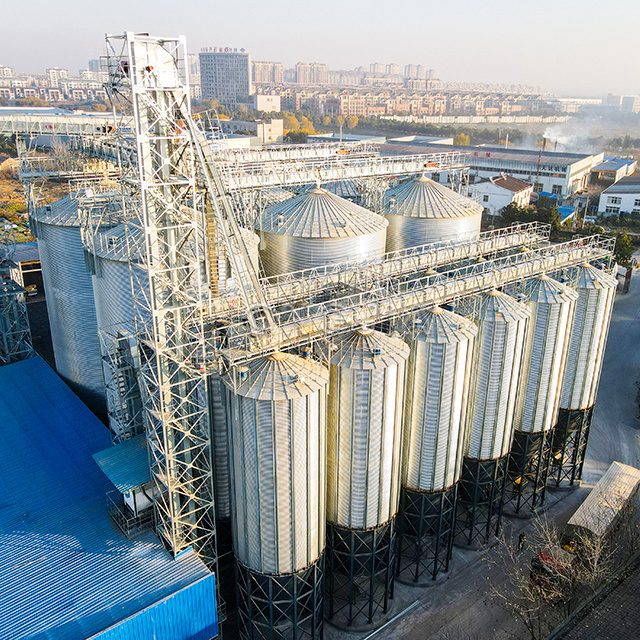 Storage Silo Hot Galvanized Steel Small Silos for Sale Storage Silo Manufacturer