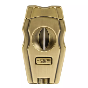 Good Quality Double Blade Cigar V-cutter Embossed Logo With Cigar Punch And Gift Box