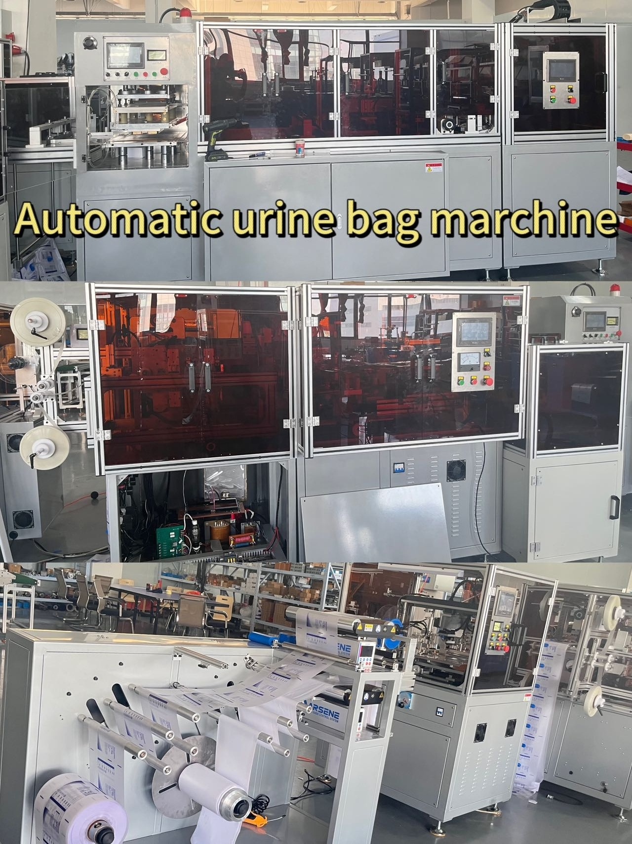 Economical Fully Automatic Urine Bag Making Machine with Competitive Price