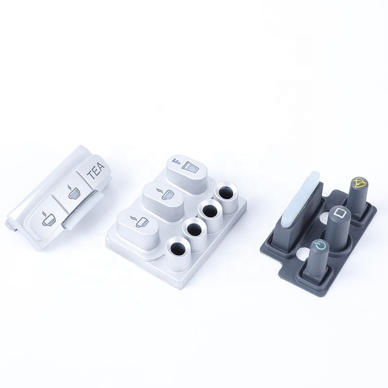 customized mechanical equipment control panel silicone rubber keypad button