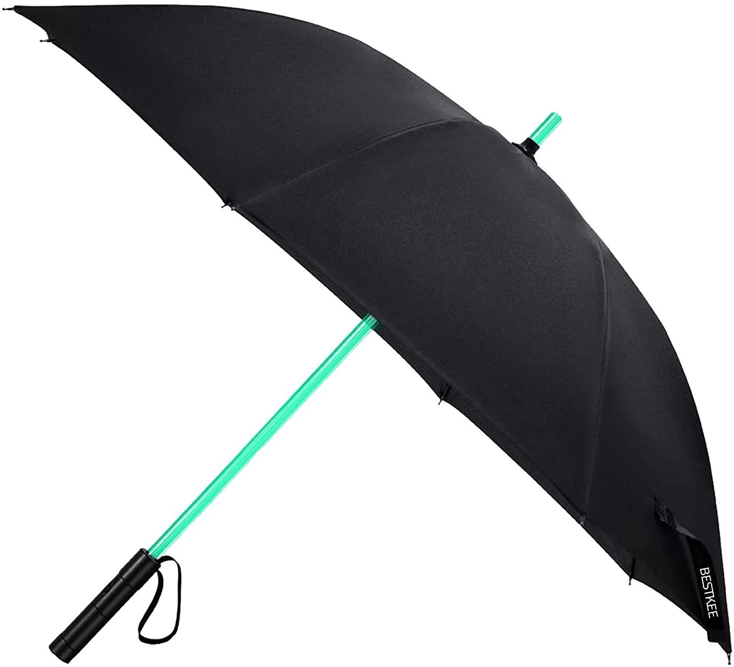 Lightsaber Umbrella LED Light up Golf Umbrellas with 7 Color Changing On The Shaft/Built in Torch at Bottom