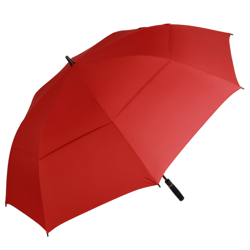 The Best Price of 72inch Color Coating Red Straight Umbrella Football Match UV Umbrella