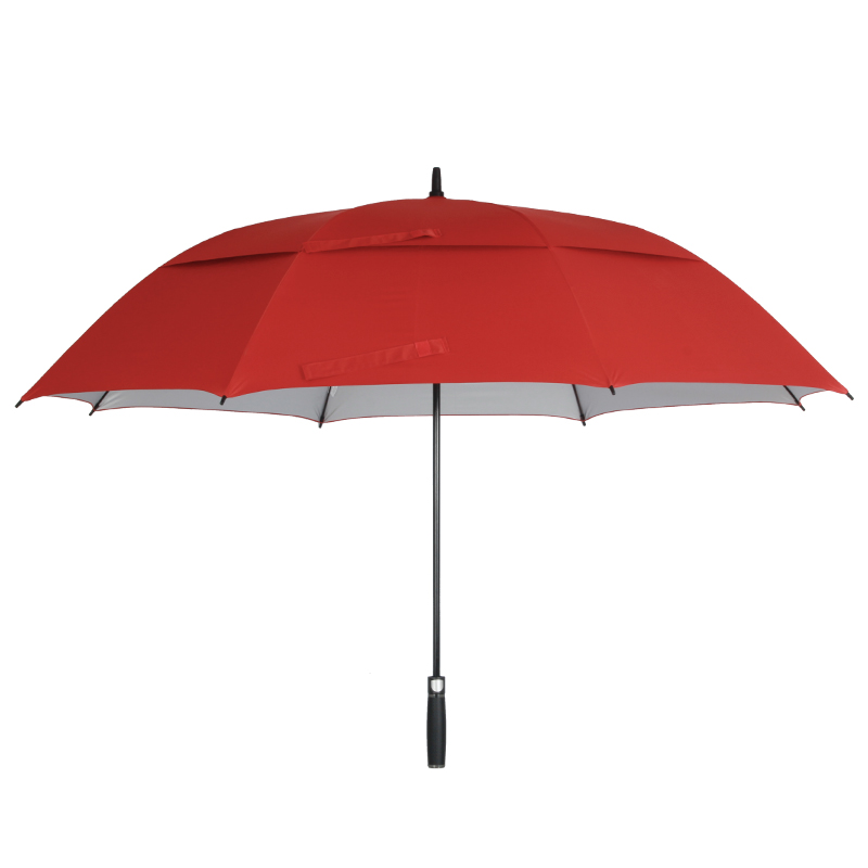 The Best Price of 72inch Color Coating Red Straight Umbrella Football Match UV Umbrella