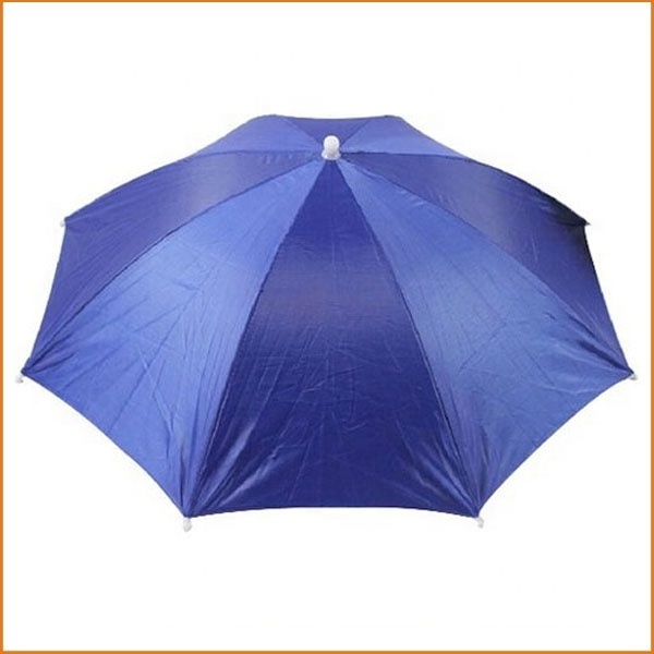 Light weight small umbrella hat kid umbrella hat no handle umbrella