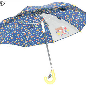 children market colour changing eva kids umbrella with cartoon character