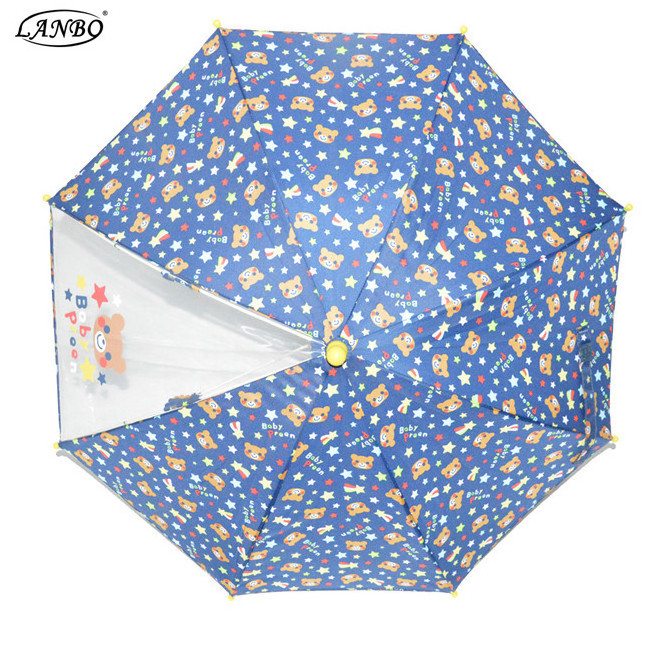 children market colour changing eva kids umbrella with cartoon character