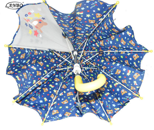 children market colour changing eva kids umbrella with cartoon character