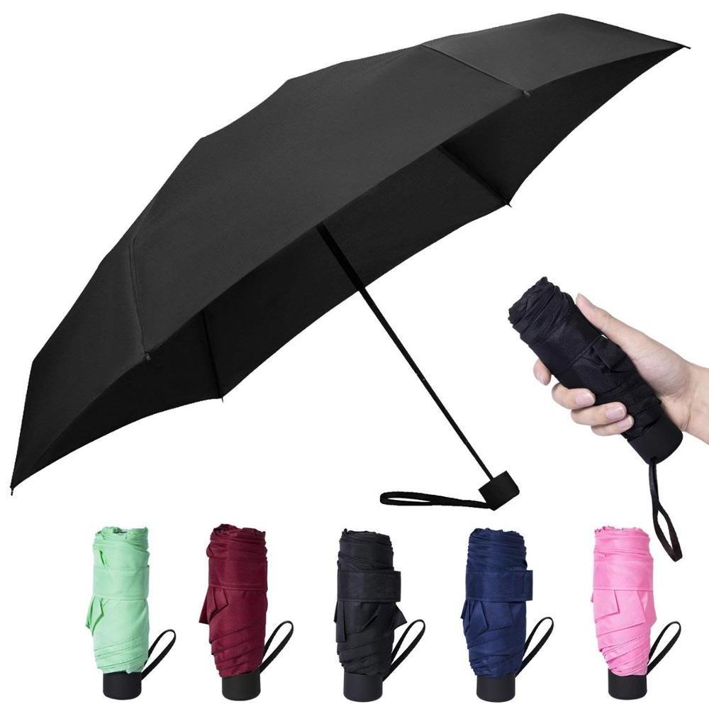 Manual open super mini umbrella with custom logo printing