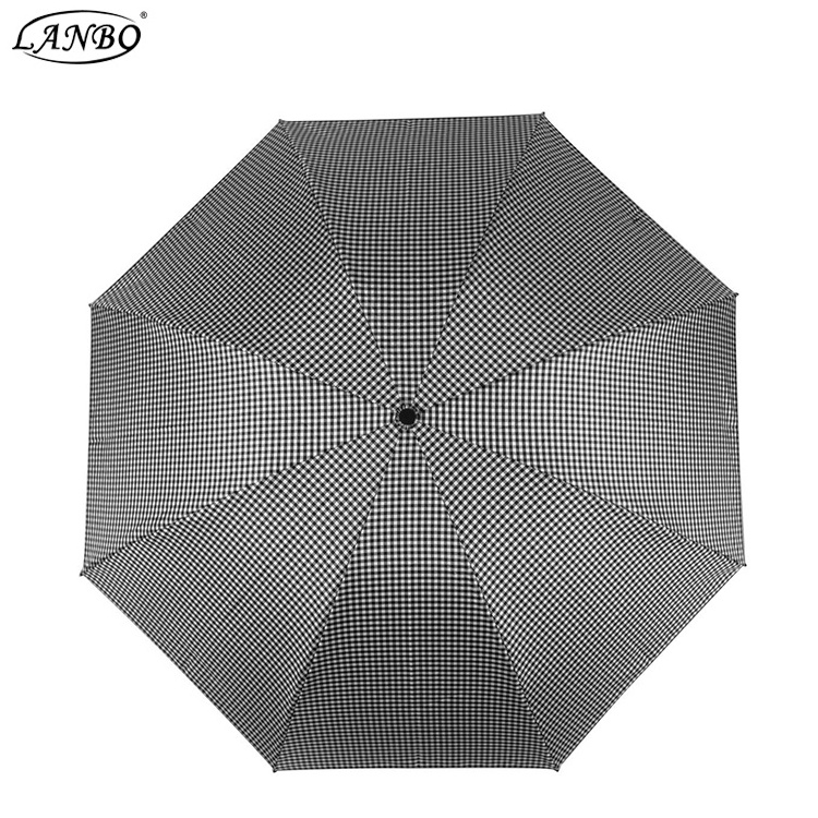 Automatic umbrella inverted 3 folding umbrella with bullet proof function