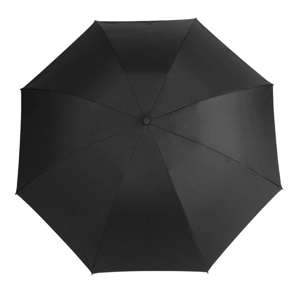 Blue sky white cloud dual layer bulletproof inverted folding umbrella