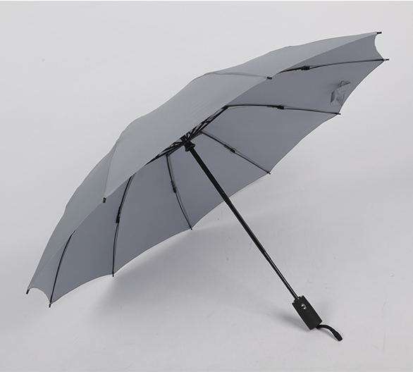 Wholesale compact Travel 3 folding  auto open and close reverse invert upside down umbrella