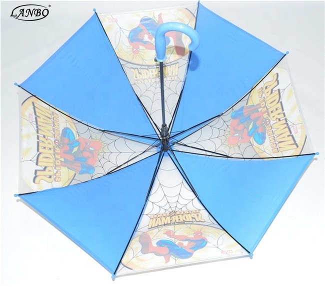 19''8k kids umbrella strong with whistle and all cartoons pictures