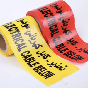 2023 Hot Sale Aluminum Foil Warning Tape Underground Can Be Detected Marking Tape, Warning Tape