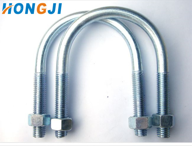 High Quality U Bolt U Type Bolt Round Bolt  with zinc plated