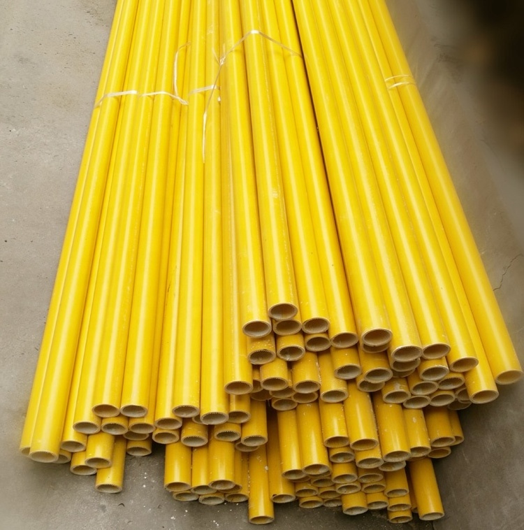 customized corrosion-resistant GRP,FRP pultruded profiles fiberglass Profiles /round tube/pipe