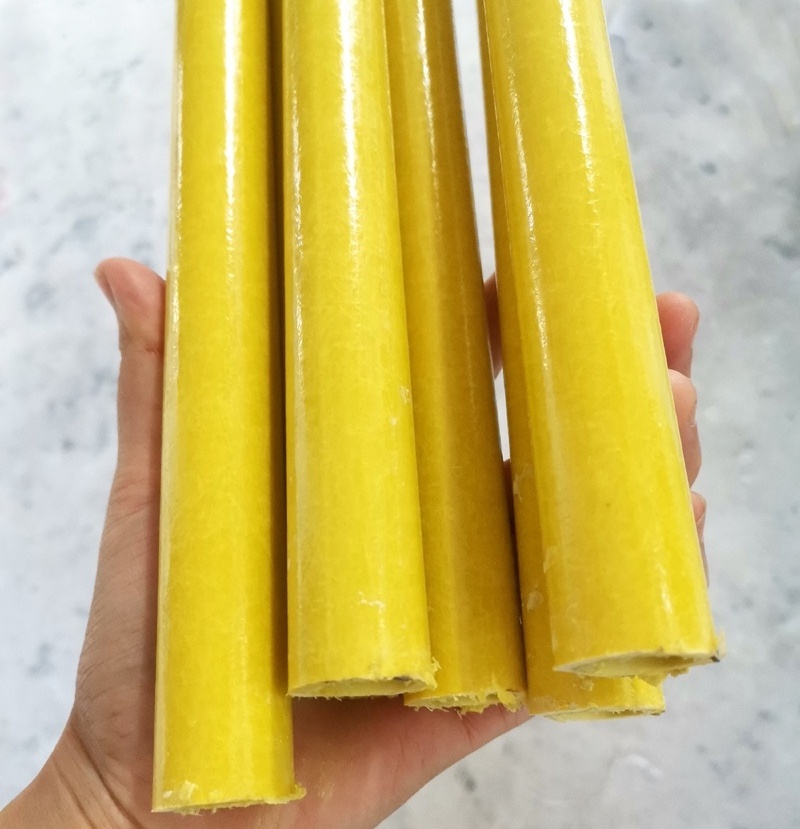 lightweight Insulated Fiberglass GRP FRP tube for Insulated telescopic poles