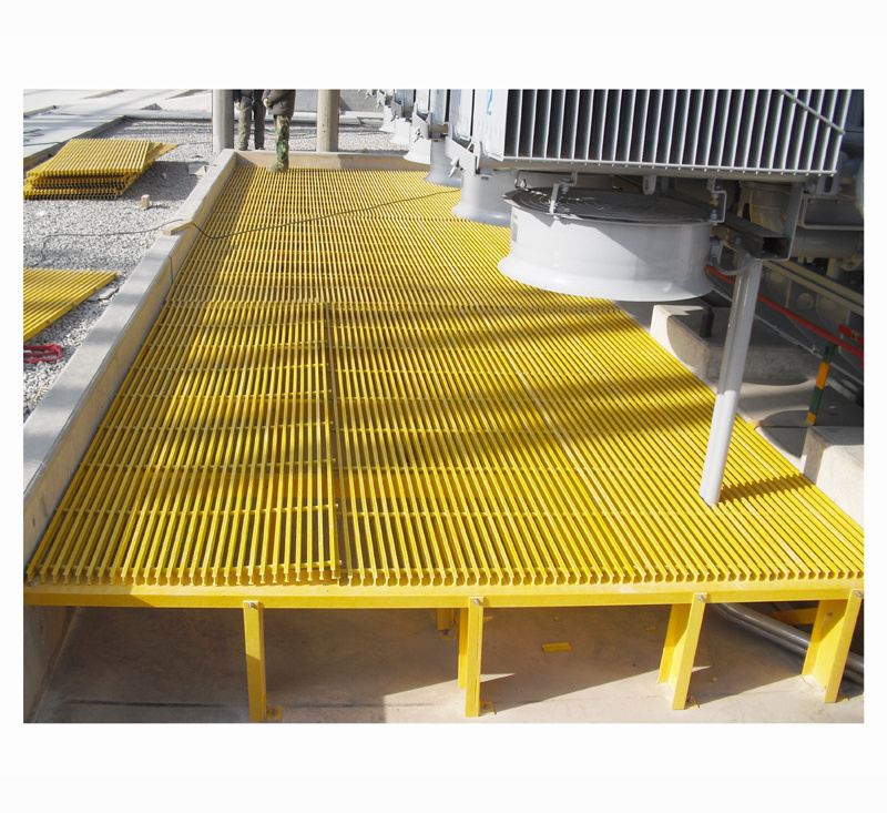 Sample Available Factory Wholesale High Strength Durable Pultruded Walkway Fiberglass FRP Grating