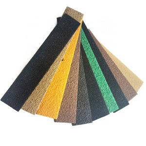 skid resistant fiberglass strip for wooden garden decking/stair step/access ramp gritted FRP antislip strip