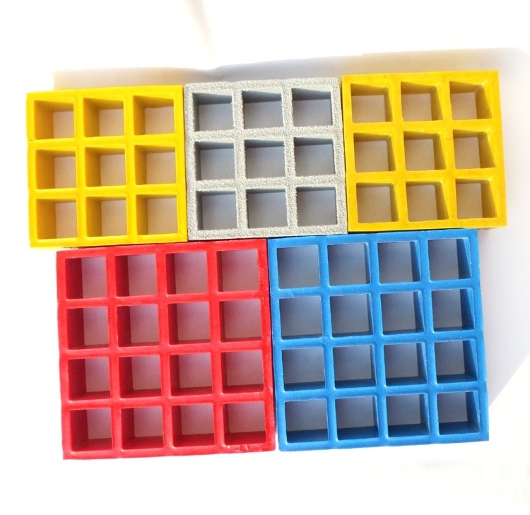 customized GFRP FRP mould grating fiberglass mould grating for walkway/decking floor/trench cover