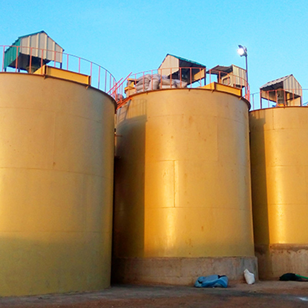 Highly Efficient Leaching Agitation Tank, Minerals Cyanide Leaching tank