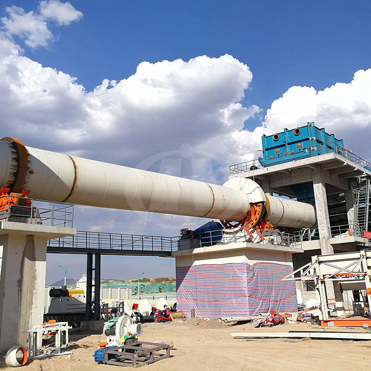 Hot Sale 300tpd-5000tpd Limestone Silo Calcium Aluminate Cement Production Line Rotary Kiln