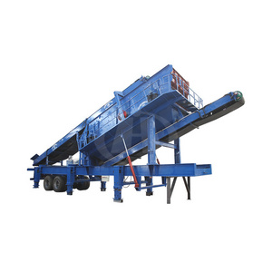 Widely used Mobile Impact Crusher with high-efficiency