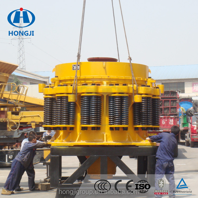 Stone cone crusher secondary crushing machine for making fine pebble